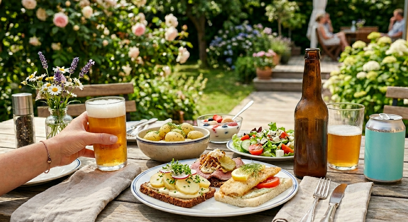 alkoholfri øl til mad — hvad passer til hvad?