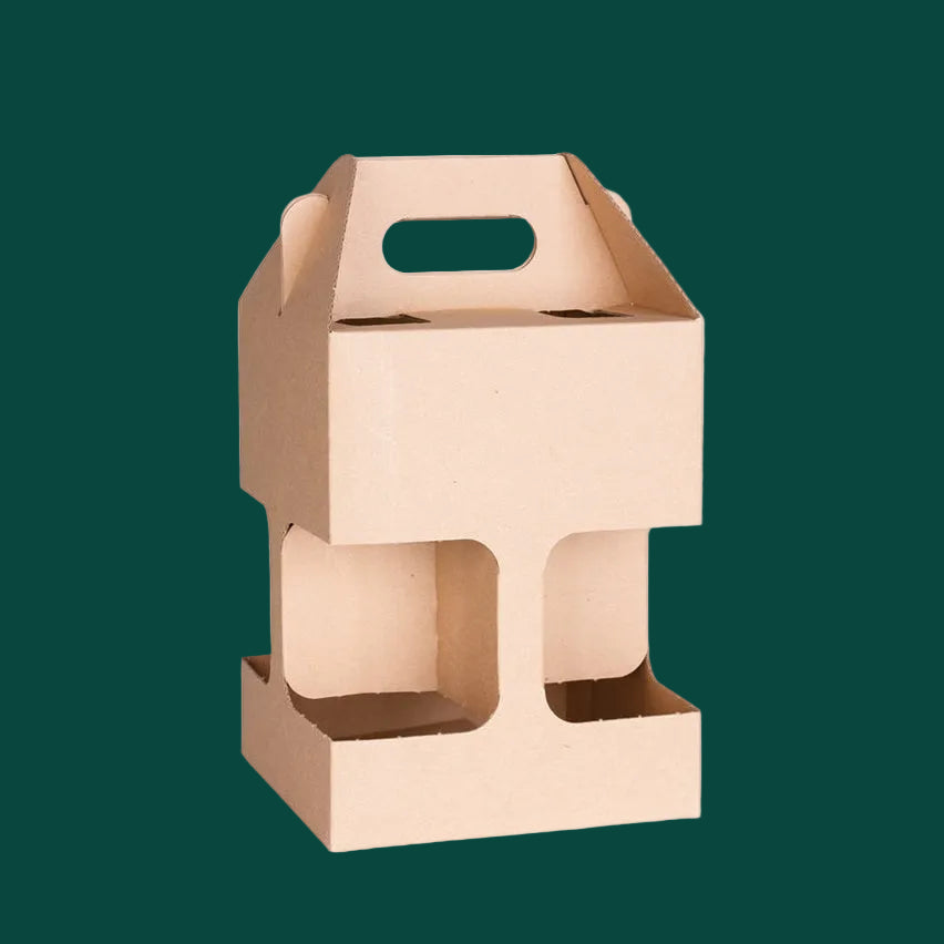 Gaveæske til 4 flaskeøl